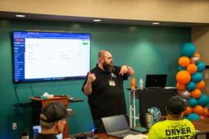 Blog 3 Shawn Derrick delivering sales process training at a Legacy Sales Engineering workshop