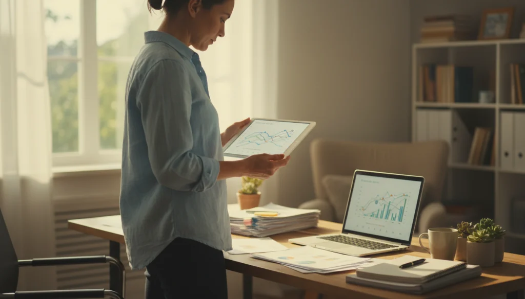 side-by-side comparison of social post and Google ad for home services ads management campaign